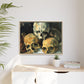 Cézanne, Paul - Pyramid of Skulls (1901) - Matte Canvas, Framed
