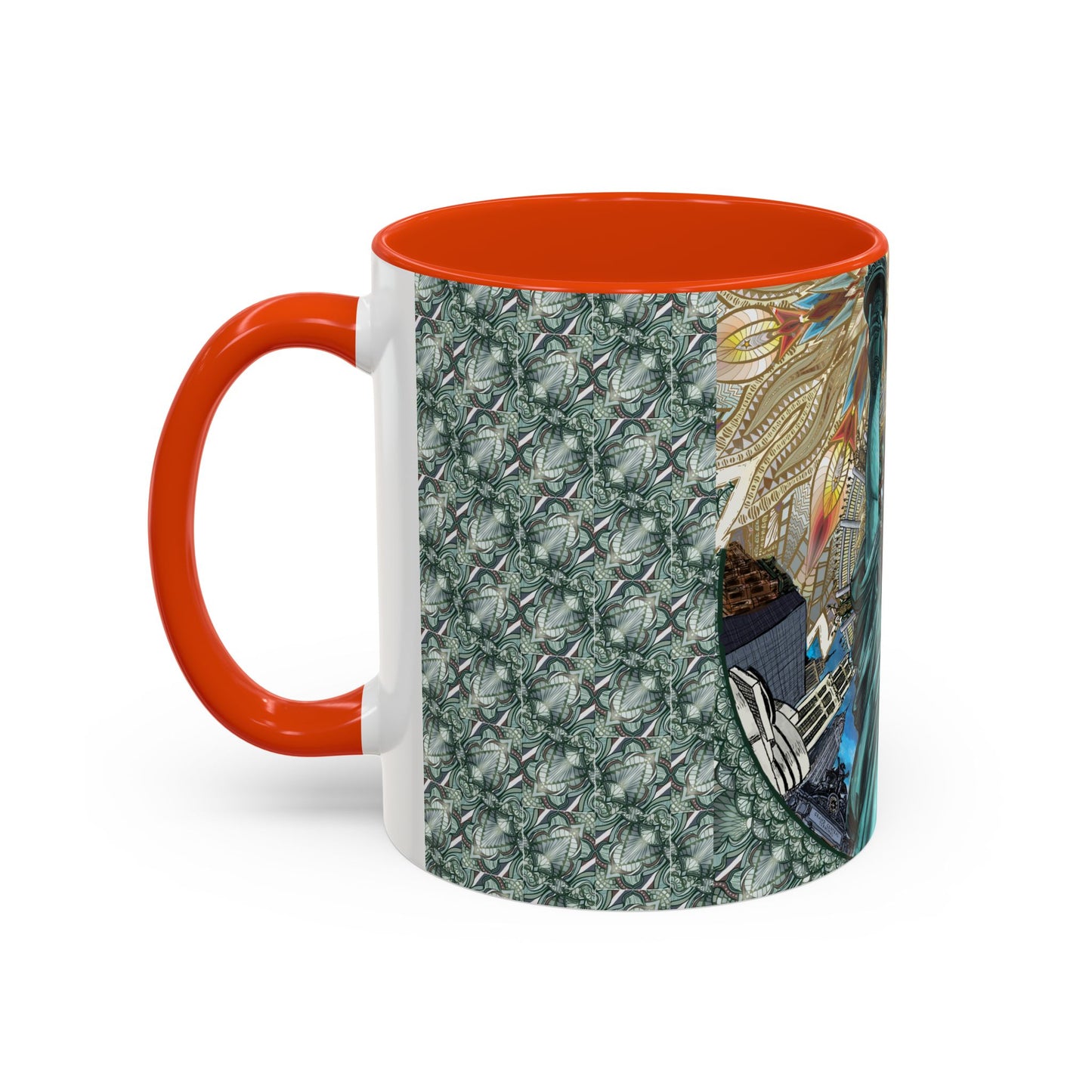 Pacio, Adam - Liberty Mandala - Colorful Accent Mugs