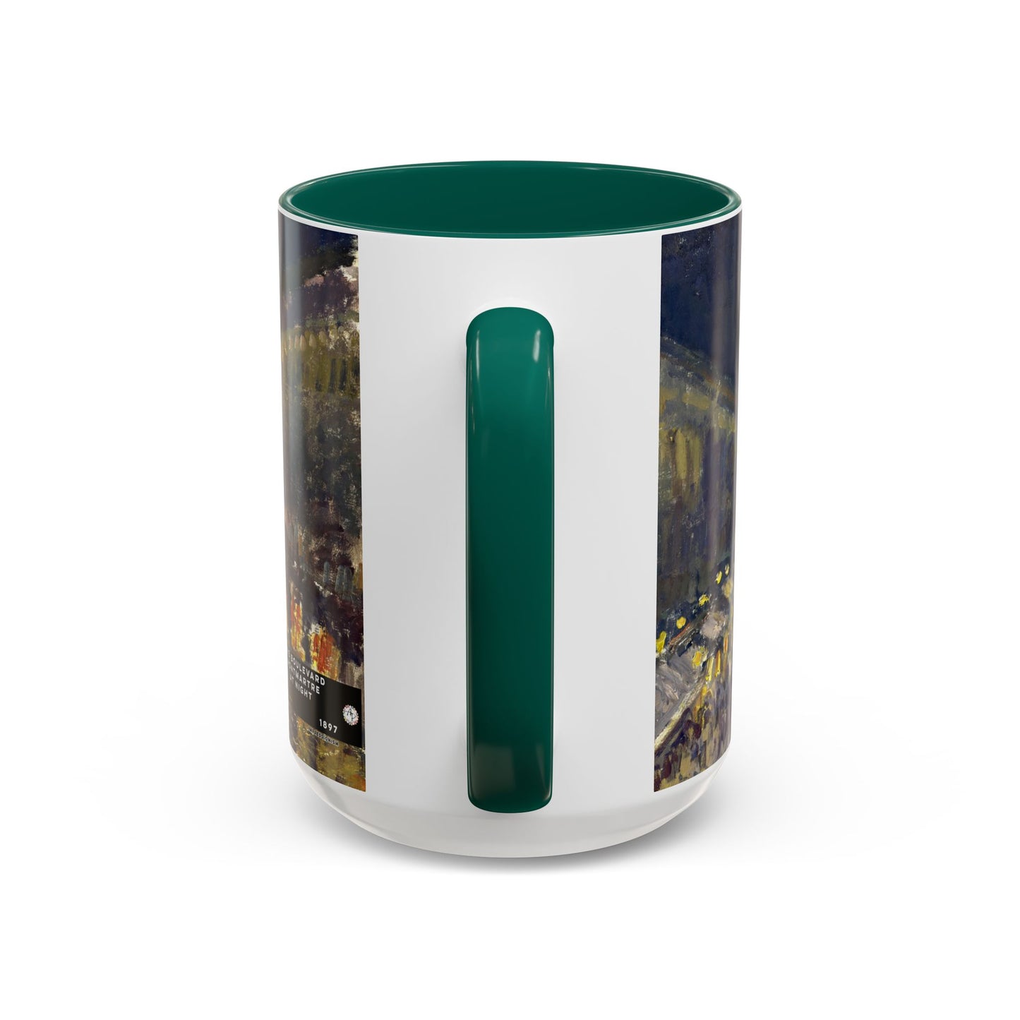 Pissarro, Camille - The Boulevard Montmartre At Night (1897) - Colorful Accent Mugs