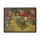 Van Gogh, Vincent - The Night Cafe (1888) - Matte Canvas, Framed