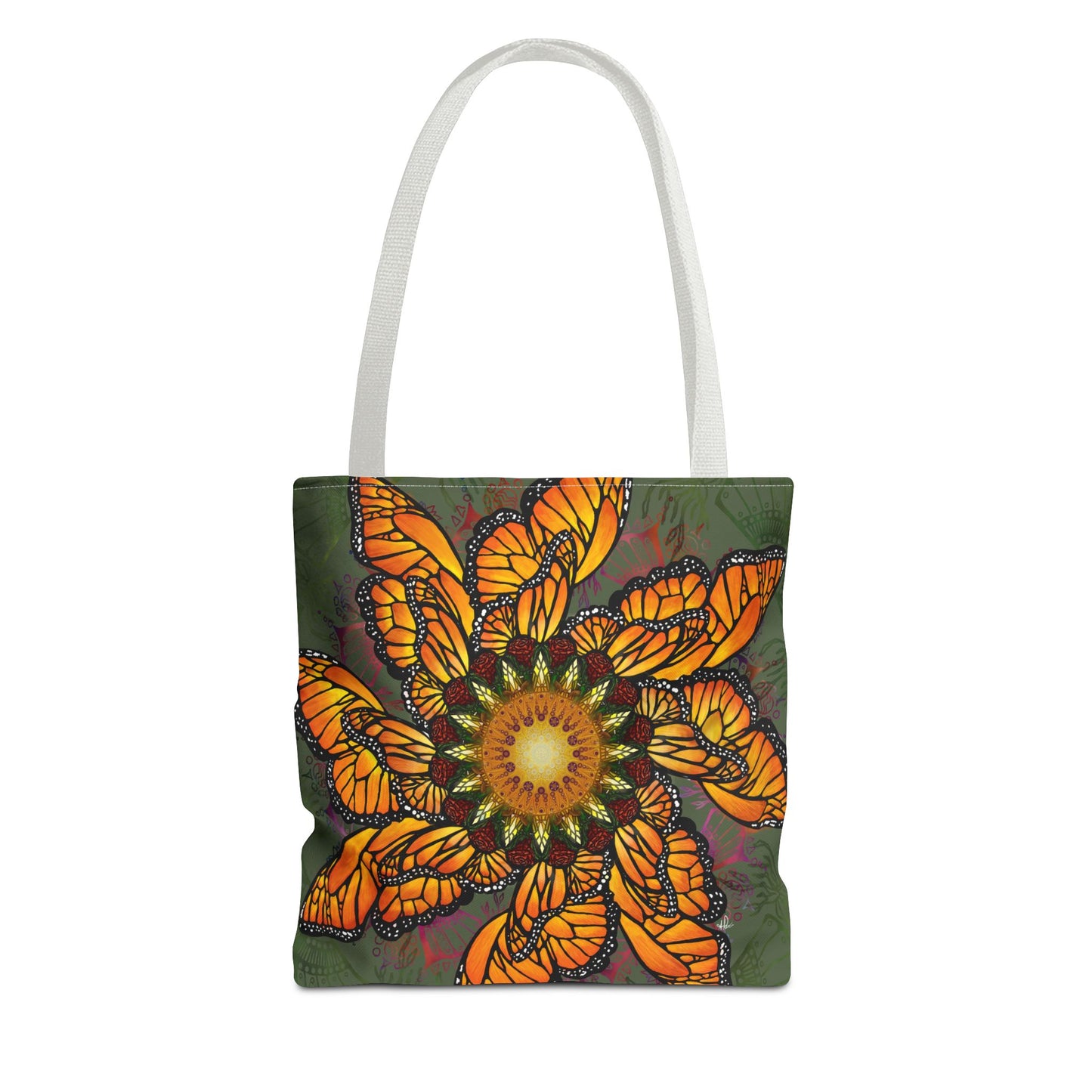 Pacio, Adam - Monarch Butterfly Mandala - Tote Bag