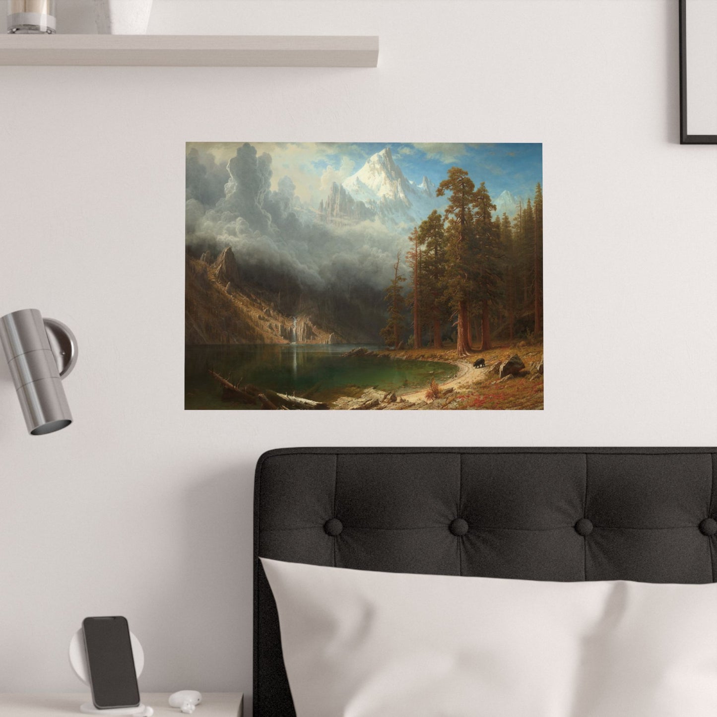 Bierstadt, Albert - Mount Corcoran (1877) - Satin Posters
