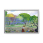 Ranson, Paul - Picking Flowers (1890) - Matte Canvas, Framed