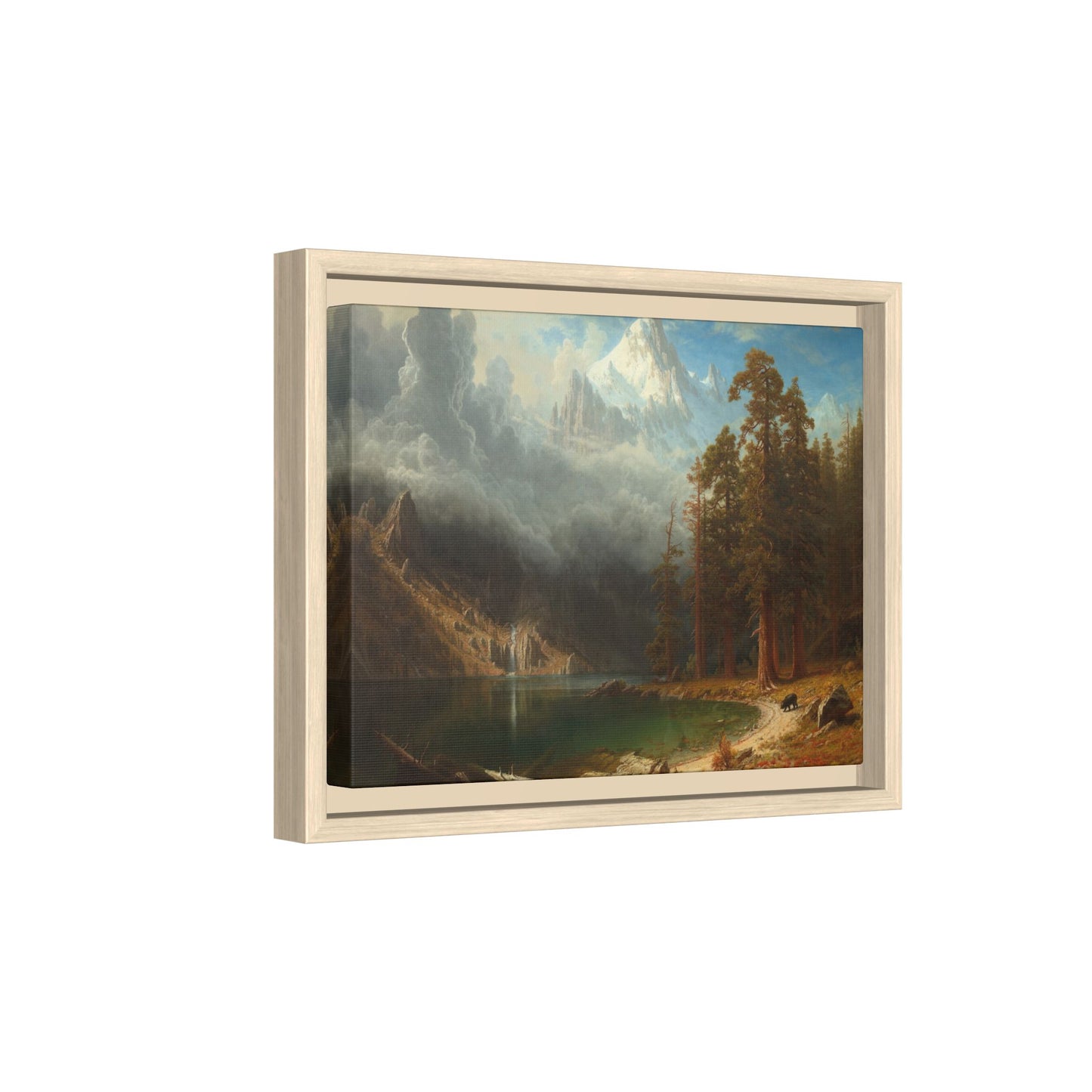 Bierstadt, Albert - Mount Corcoran (1877) - Matte Canvas, Framed