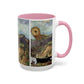 Redon, Odilon - The Cyclops (1914) - Colorful Accent Mugs