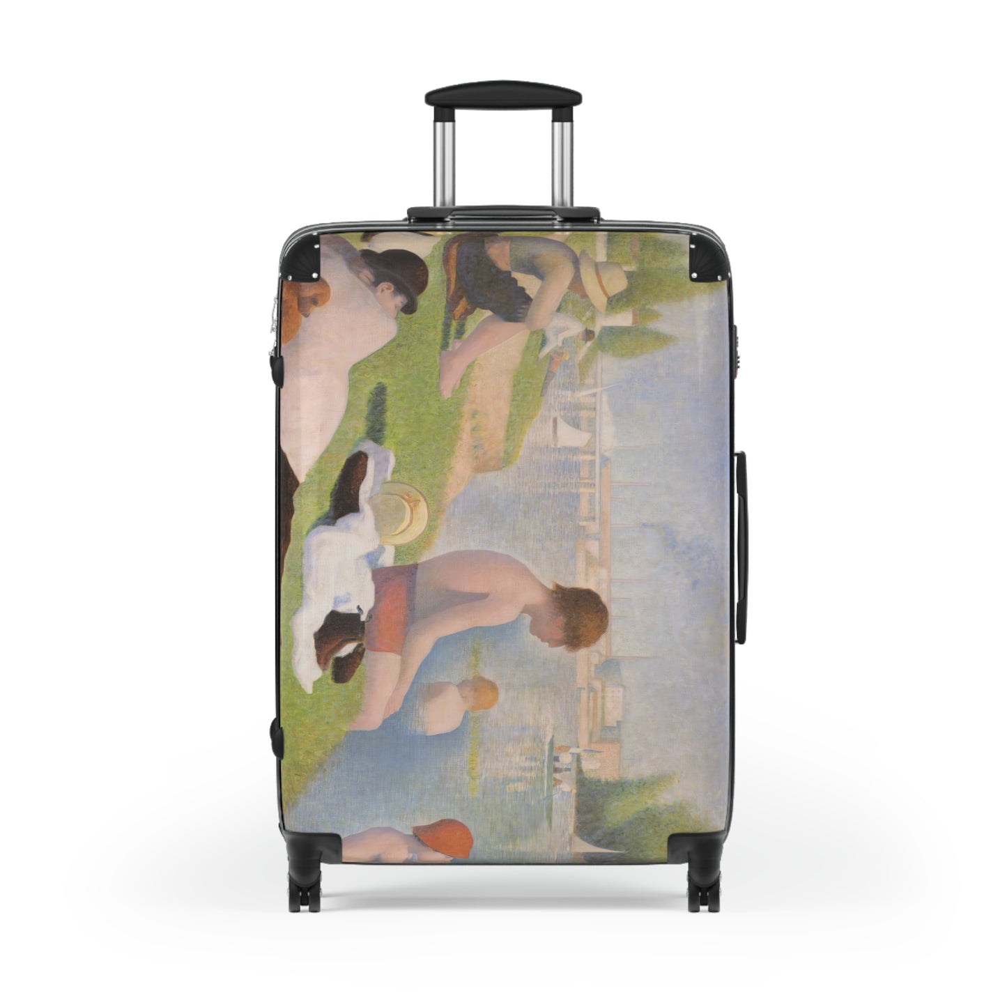 Seurat, Georges - Bathers at Asnières (1884) - Suitcase