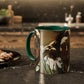 Courbet, Gustave - The Desperate Man (1843) - Colorful Accent Mugs