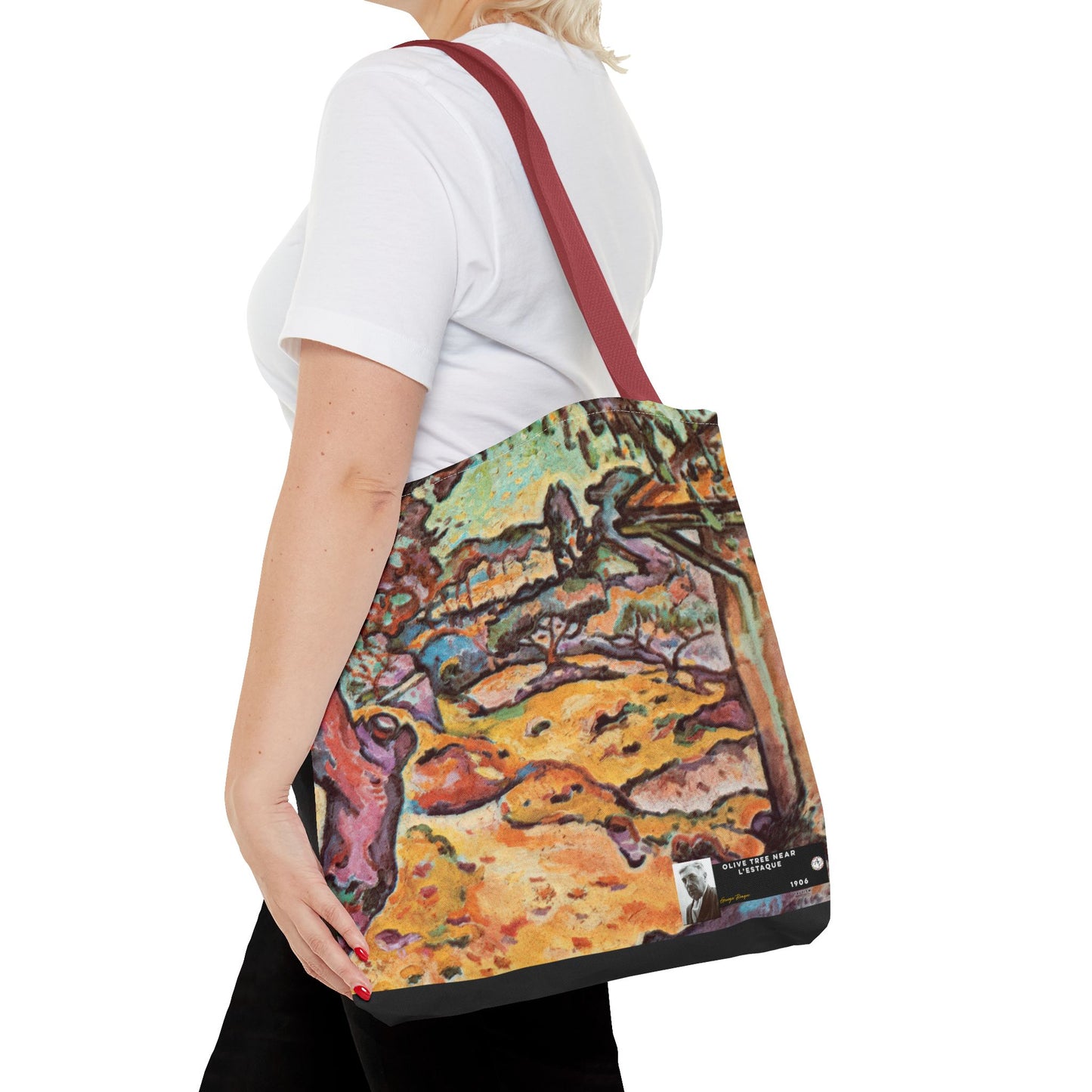 Braque, Georges - Olive Tree near L'Estaque (1906) - Tote Bag