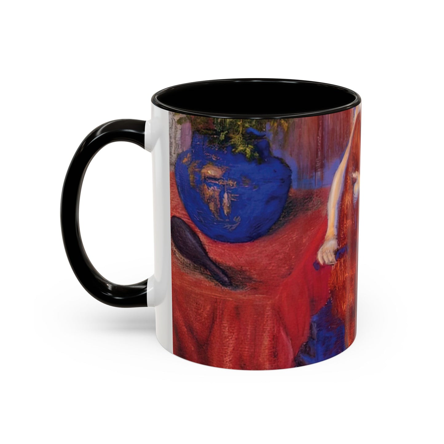 Ranson, Paul - The Golden Head of Hair (1909) - Colorful Accent Mugs