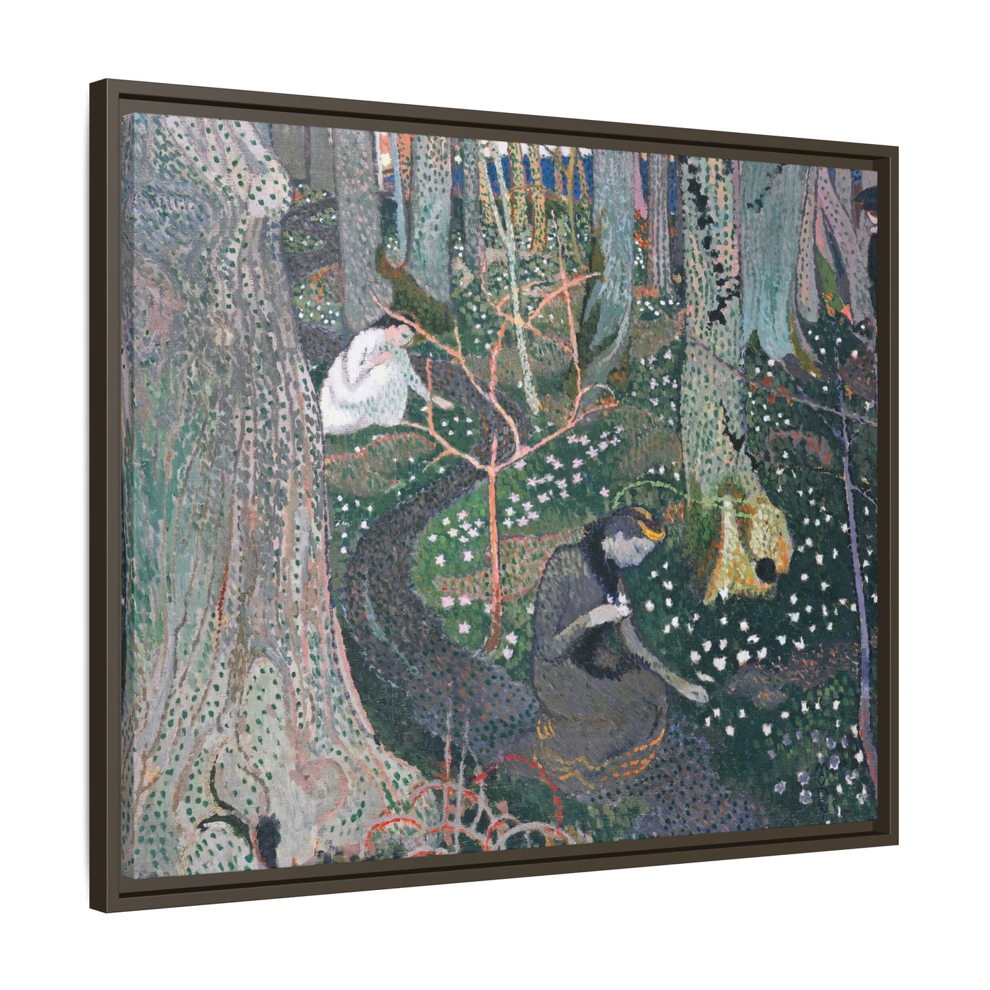 Denis, Maurice - April (1892) - Matte Canvas, Framed