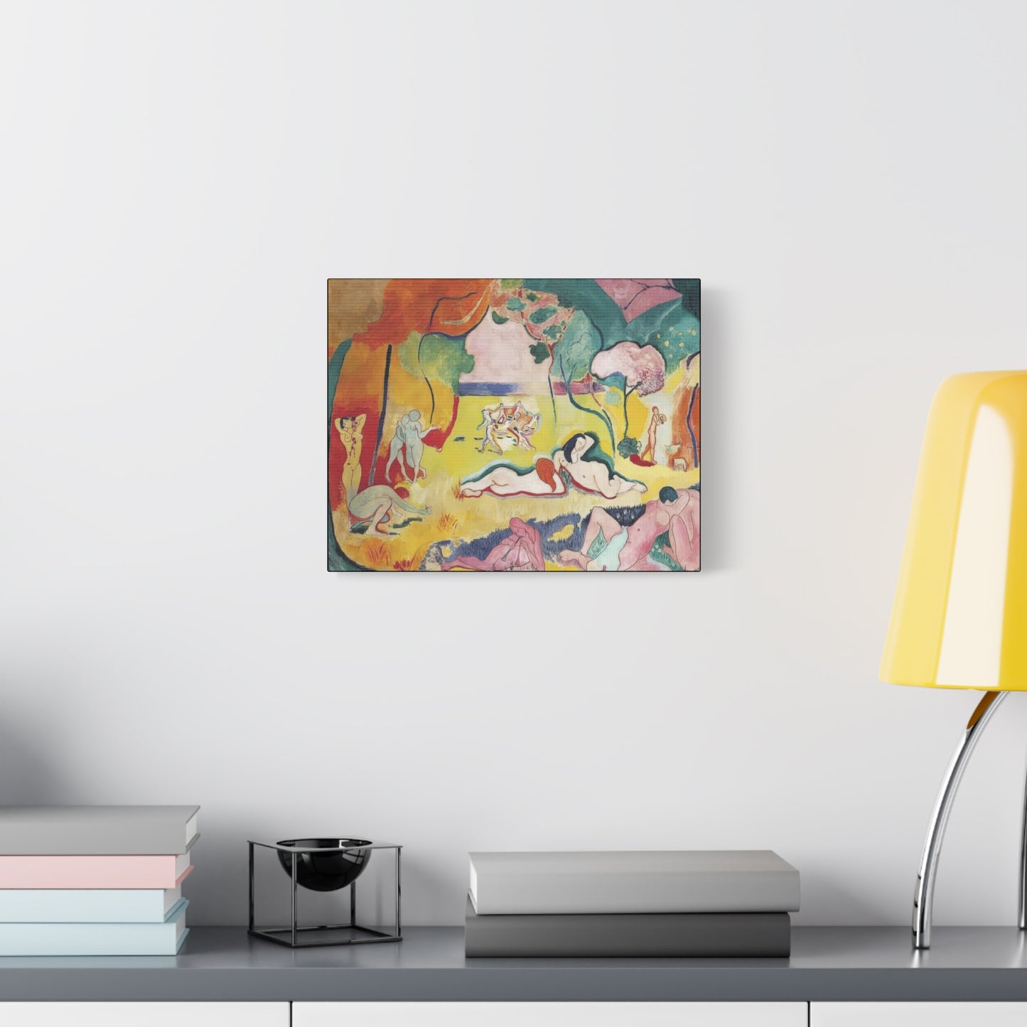 Matisse, Henri - The Joy of Life (1905) - Canvas Block, unframed