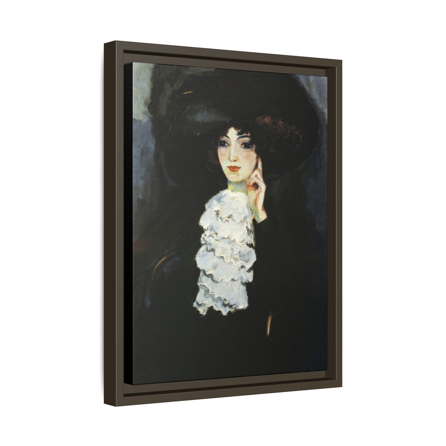 Van Dongen, Kees - Woman with Frill (1905) - Matte Canvas, Framed