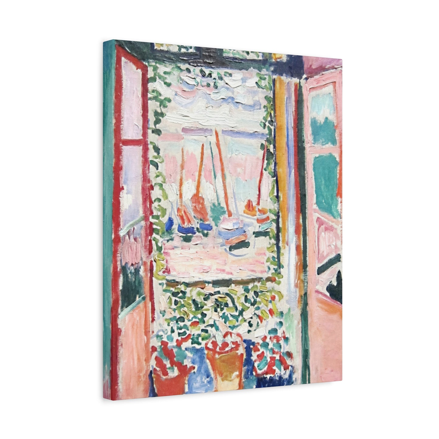 Matisse, Henri - Open Window, Collioure (1905) - Canvas Block, unframed