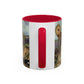 Redon, Odilon - The Cyclops (1914) - Colorful Accent Mugs