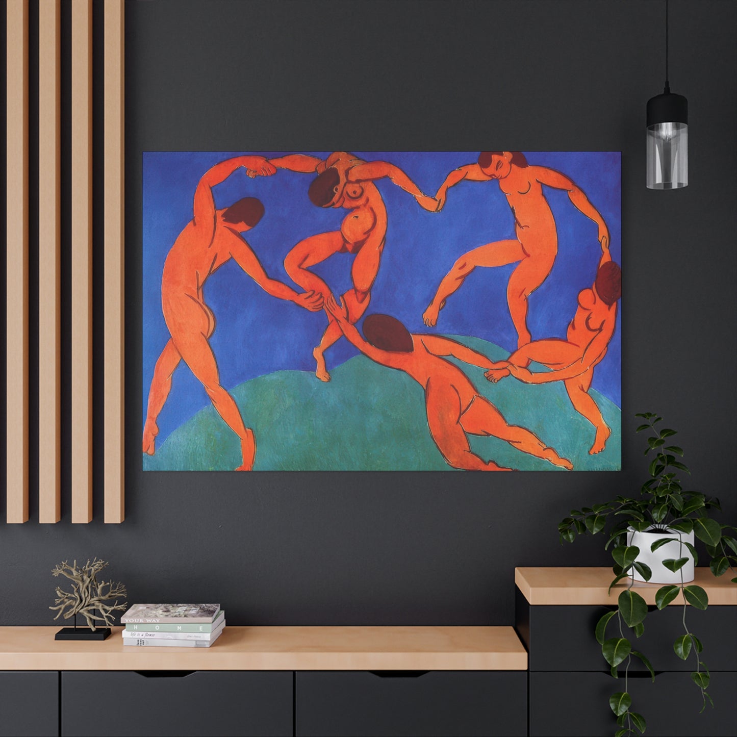 Matisse, Henri - Dance (II) (1910) - Canvas Block, unframed