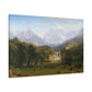 Bierstadt, Albert - The Rocky Mountains, Lander’s Peak (1863) - Canvas Block, unframed