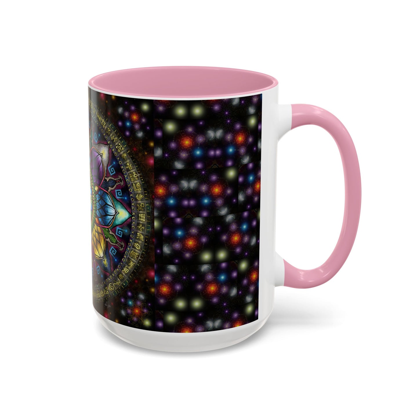Pacio, Adam - Mystic Jewel Mandala - Colorful Accent Mugs