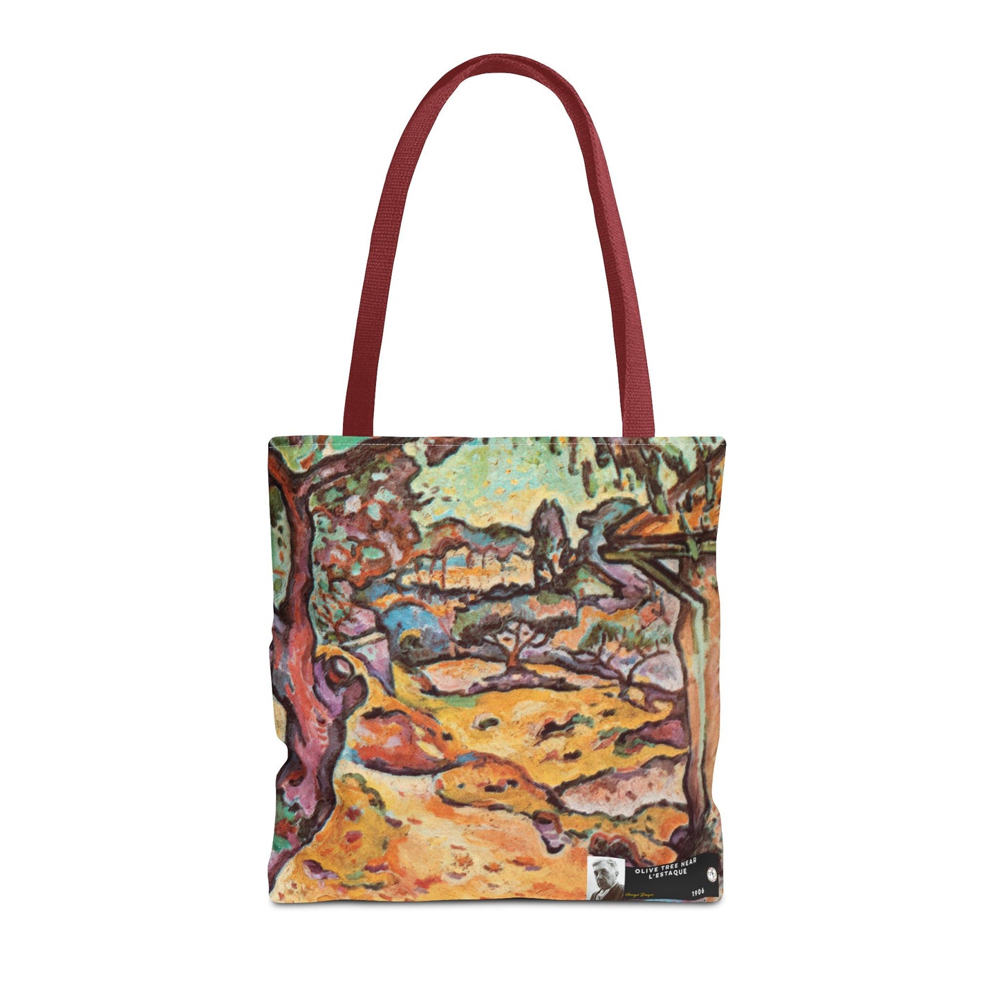 Braque, Georges - Olive Tree near L'Estaque (1906) - Tote Bag