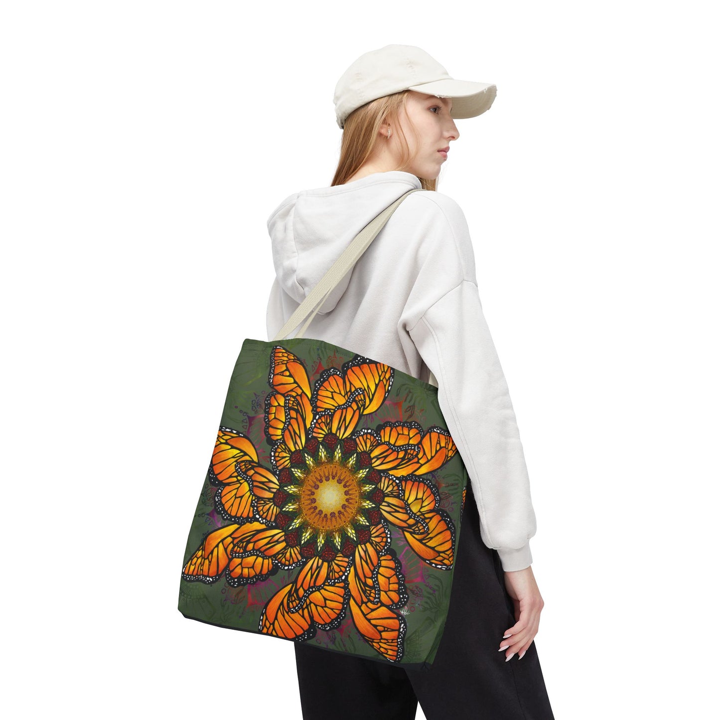Pacio, Adam - Monarch Butterfly Mandala - Tote Bag