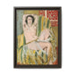 Matisse, Henri - Odalisque with Raised Arms (1923) - Matte Canvas, Framed