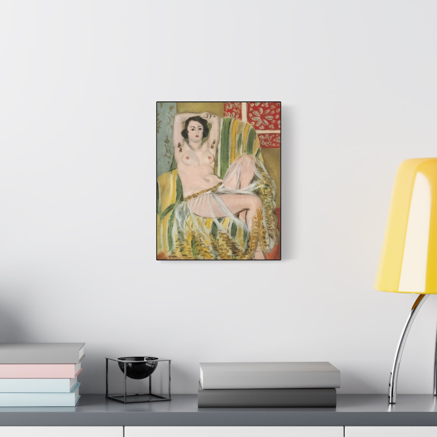 Matisse, Henri - Odalisque with Raised Arms (1923) - Canvas Block, unframed
