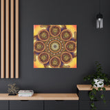 Lion Summer Mandala A - Canvas