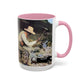 Courbet, Gustave - The Stone Breakers (1850) - Colorful Accent Mugs