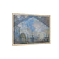 Monet, Claude - Le Gare Saint-Lazare (1877) - Matte Canvas, Framed
