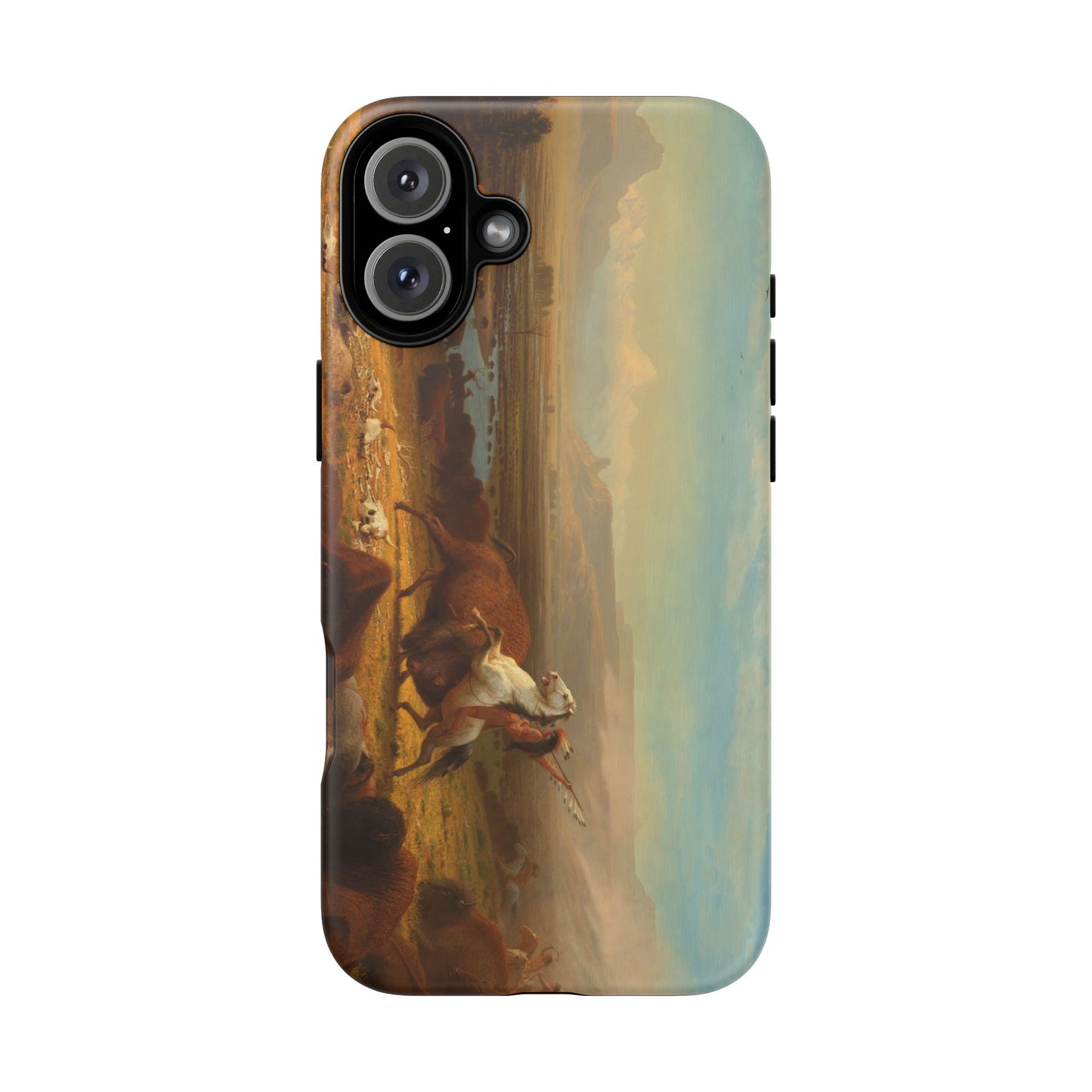 Bierstadt, Albert - The Last of the Buffalo  (1888) - Tough Phone Cases