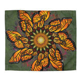 Monarch Butterfly Mandala - Microfiber Duvet Cover