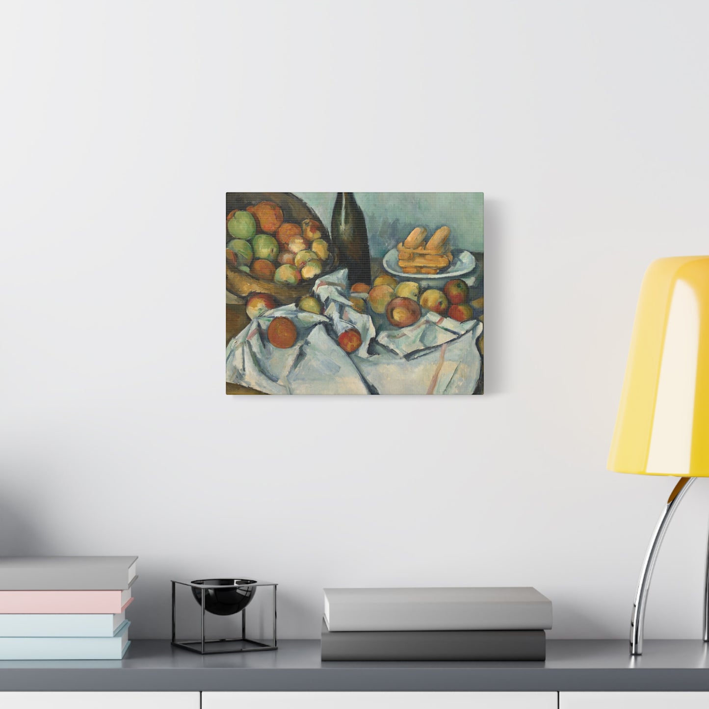 Cézanne, Paul - Basket of Apples (1893) - Canvas Block, unframed