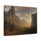 Bierstadt, Albert - Looking Down Yosemite Valley (1865) - Canvas Block, unframed