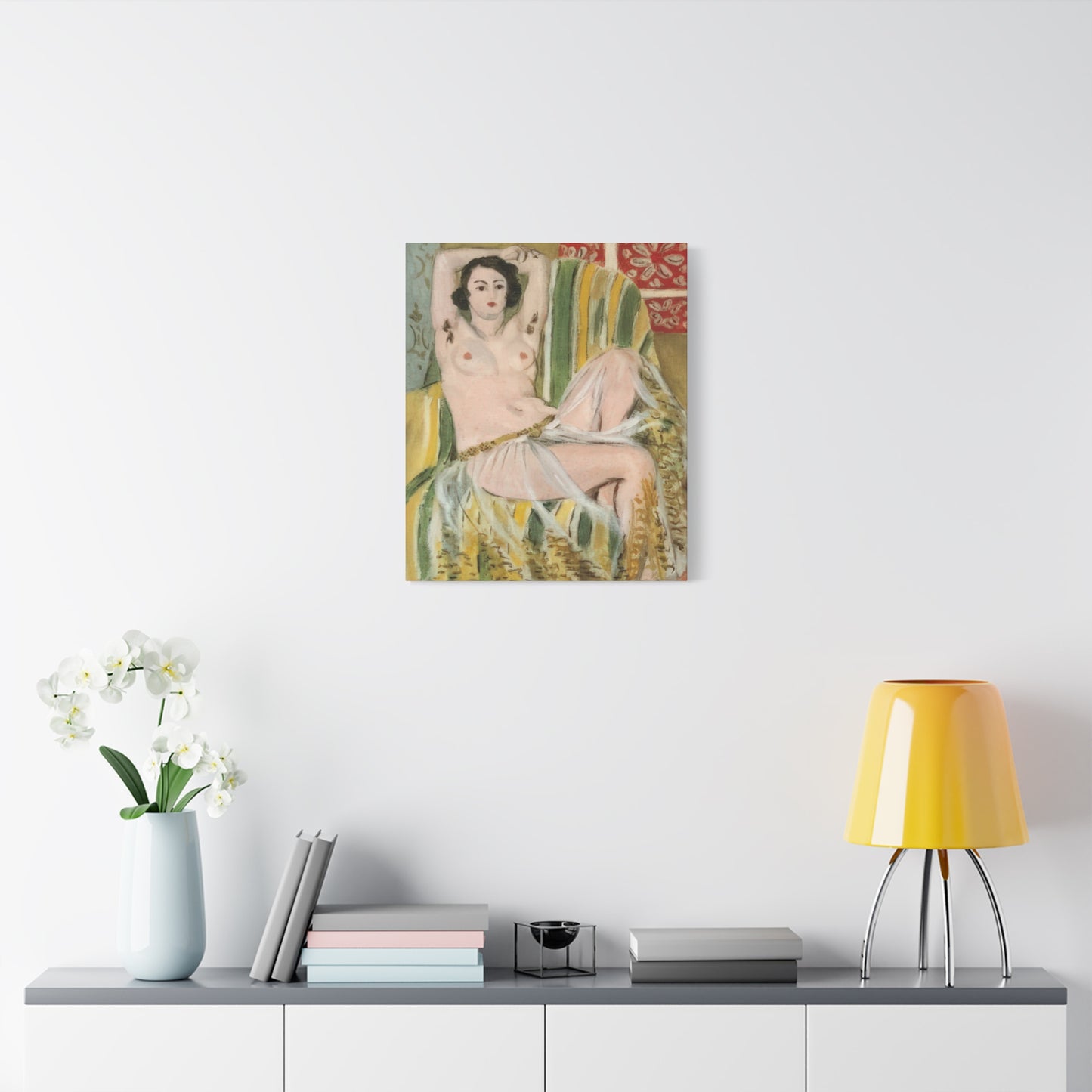 Matisse, Henri - Odalisque with Raised Arms (1923) - Canvas Block, unframed