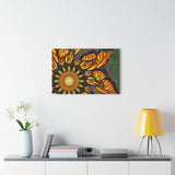 Monarch Butterfly Mandala - Acrylic Block