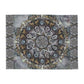 Memento Mori Mandala - Arctic Fleece Blanket
