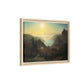 Bierstadt, Albert - Donner Lake from the Summit (1873) - Matte Canvas, Framed