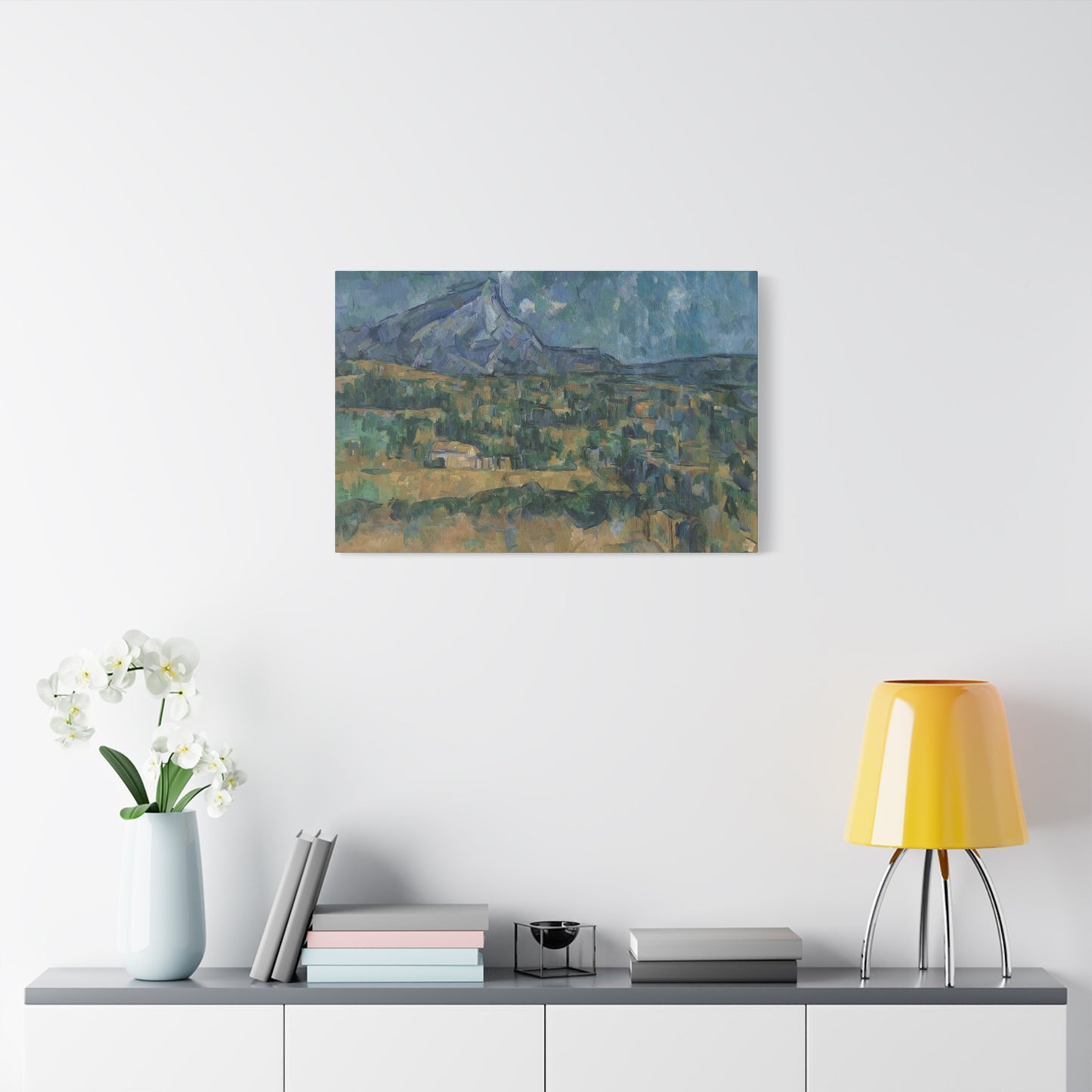 Cézanne, Paul - Mont Sainte-Victoire (1902) - Canvas Block, unframed