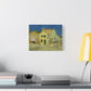 Van Gogh, Vincent - The Yellow House (1888)- Canvas Block, unframed