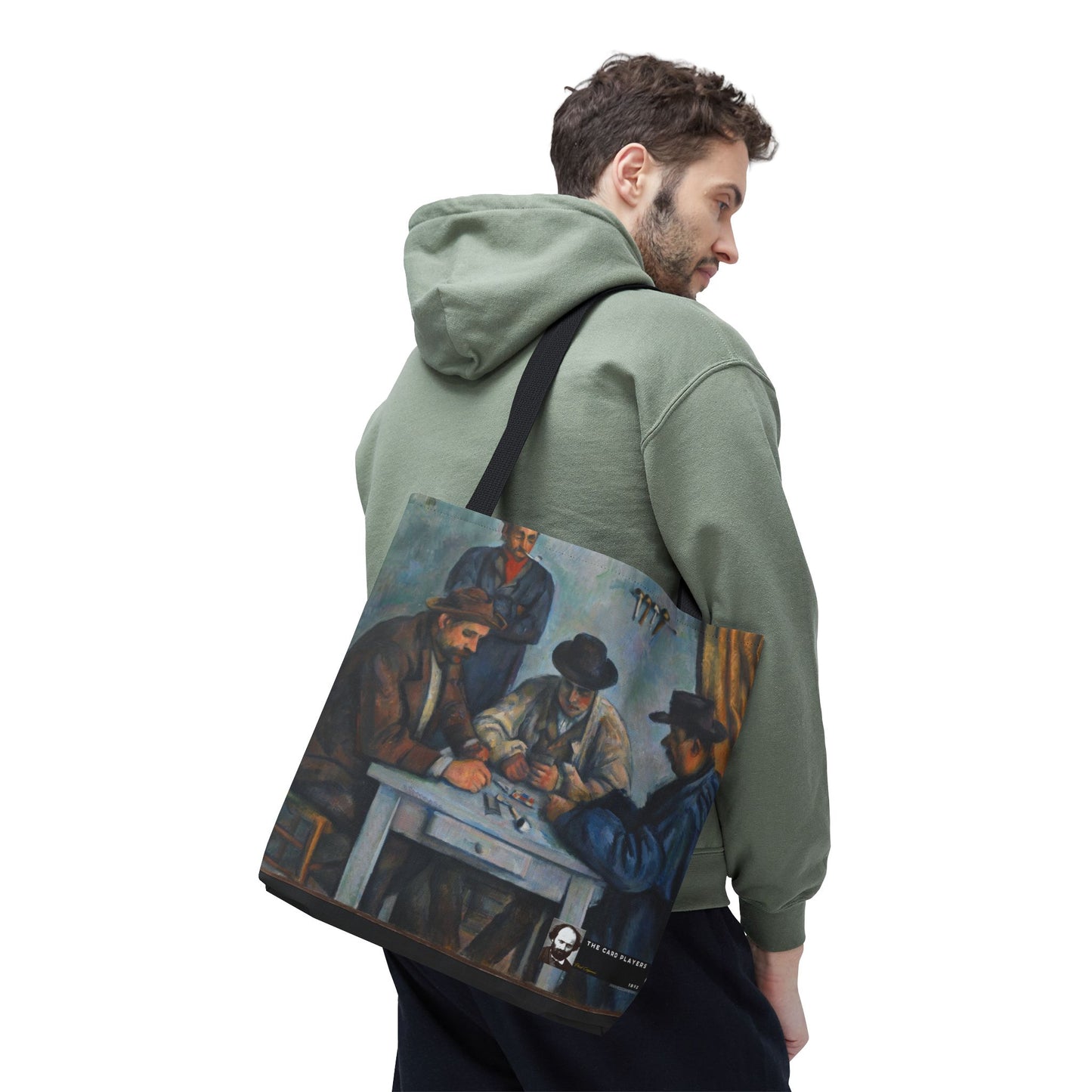 Cézanne, Paul - The Card Players (1892) - Tote Bag
