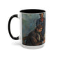 Cézanne, Paul - The Card Players (1892) - Colorful Accent Mugs