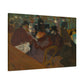 Lautrec, Henri - At the Moulin Rouge (1892) - Canvas Block, unframed