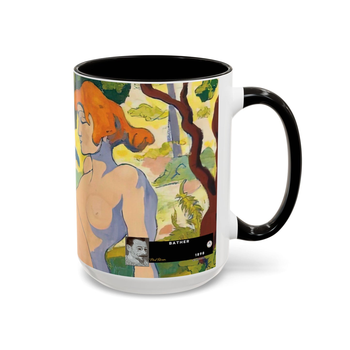 Ranson, Paul - Bather (1898) - Colorful Accent Mugs