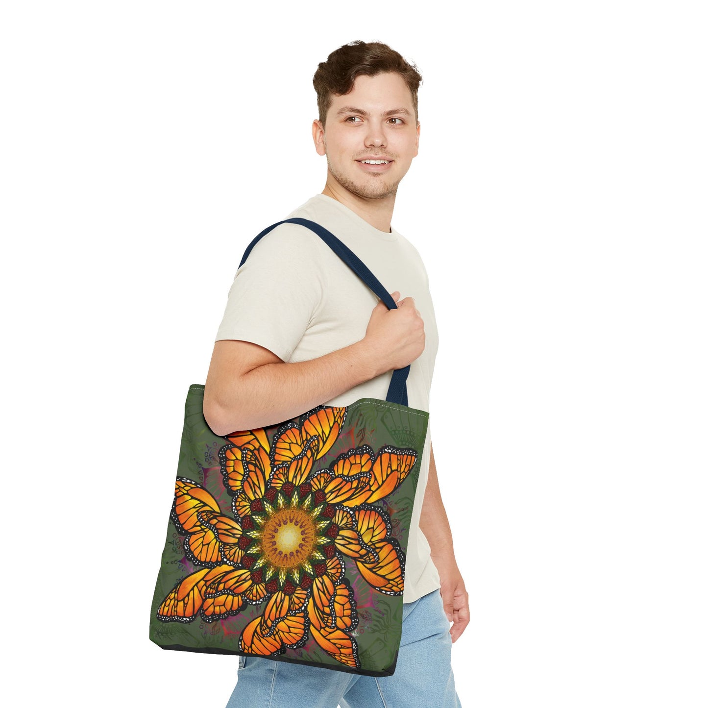 Pacio, Adam - Monarch Butterfly Mandala - Tote Bag
