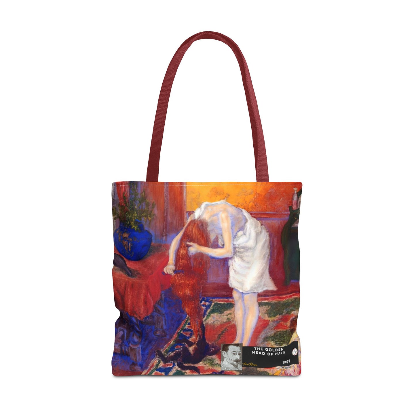 Ranson, Paul - The Golden Head of Hair (1909) - Tote Bag