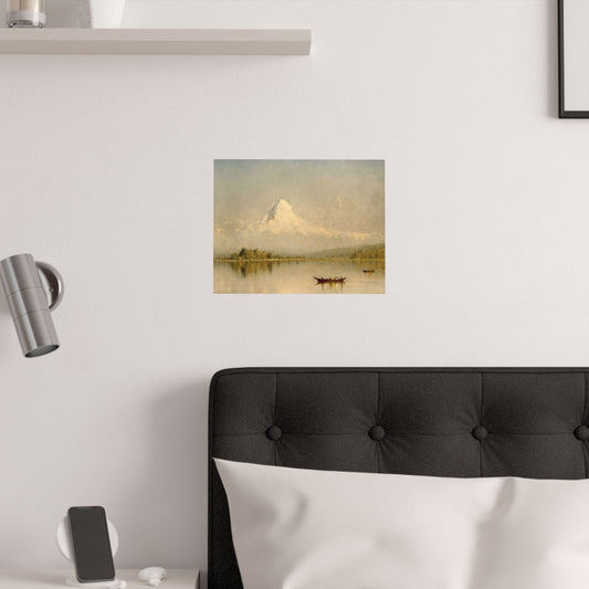 Gifford, Sanford Robinson - Mount Rainier (1875) - Satin Posters