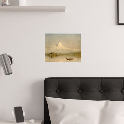 Gifford, Sanford Robinson - Mount Rainier  (1875) - Satin Posters