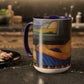Filiger, Charles - The Recumbent Christ (1895) - Colorful Accent Mugs
