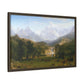 Bierstadt, Albert - The Rocky Mountains, Lander’s Peak (1863) - Matte Canvas, Framed