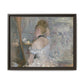 Morisot, Berthe - Woman at Her Toilette (1880) - Matte Canvas, Framed