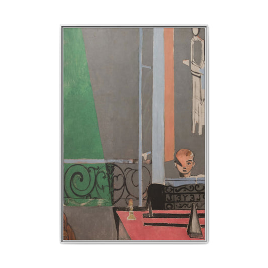 Matisse, Henri - Piano Lesson (1916) - Matte Canvas, Framed